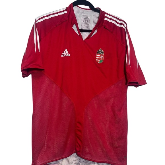 Adidas Hungary 2024 jersey, red soccer team. - Picture 1 of 4